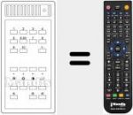 Telecomando sostituto di T 719