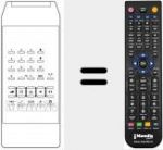 Telecomando sostituto di T 859