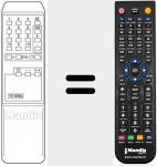 Telecomando sostituto di TC 125 SL