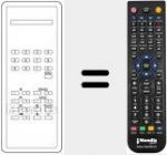Telecomando sostituto di TC 30 C