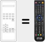 Telecomando sostituto di TC 30 D