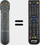 Telecomando sostituto di TC 295