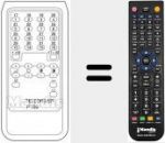 Telecomando sostituto di TELEDRIVER T 709