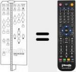 Telecomando sostituto di TL 400