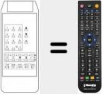 Telecomando sostituto di TP 859