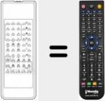 Telecomando sostituto di TPG 703