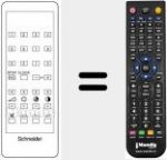 Telecomando sostituto di TV 5 MONO