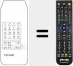 Telecomando sostituto di TVC 1016 T