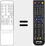 Telecomando sostituto di TVC OSD