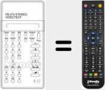 Telecomando sostituto di UNIVERSUM 9589672
