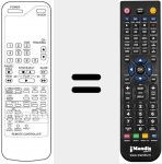 Telecomando sostituto di VR 411 L