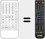 Telecomando sostituto di VTS 77