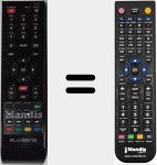 Telecomando sostituto di RC039