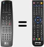Telecomando sostituto di AKB73575302