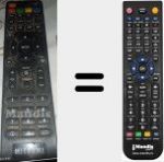 Telecomando sostituto di 1 A 12 H