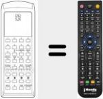 Telecomando sostituto di RC 45
