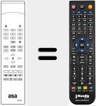 Telecomando sostituto di RC 505