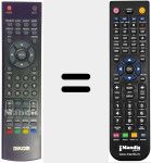 Telecomando sostituto di RCH-0001 P