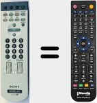 Telecomando sostituto di RM 334 (147911111)