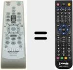 Telecomando sostituto di RRMCGA837WJSA