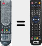 Telecomando sostituto di VISIONARYLT1910DVD