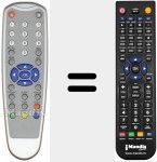 Telecomando sostituto di RC 1227