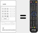 Telecomando sostituto di RC 200