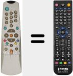 Telecomando sostituto di RC 750