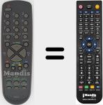 Telecomando sostituto di 076N0GE010