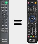 Telecomando sostituto di RMT-AH500U (1-493-544-11)