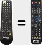 Telecomando sostituto di GN-4040