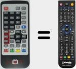 Telecomando sostituto di NOT001