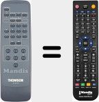 Telecomando sostituto di RC5003N (20578180)