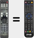 Telecomando sostituto di RC-1175 (30701011500AD)