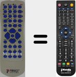 Telecomando sostituto di PIN001 (313922886572)