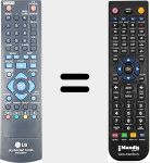 Telecomando sostituto di AKB73095401