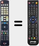 Telecomando sostituto di AN-CR400 (AKB73756523)