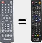 Telecomando sostituto di AUNA001