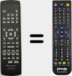 Telecomando sostituto di AXD7529