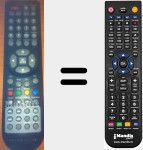 Telecomando sostituto di TQT1910BT001DVD