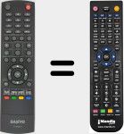 Telecomando sostituto di CS-90283U
