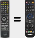 Telecomando sostituto di RC1115 (963307002890D)