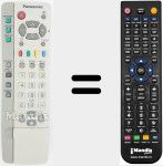 Telecomando sostituto di EUR511212A
