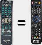 Telecomando sostituto di FXVS