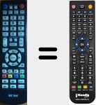 Telecomando sostituto di XR262017