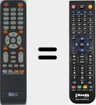 Telecomando sostituto di KC-3913