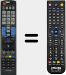 Telecomando sostituto di MI-AKB72914065