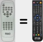 Telecomando sostituto di Mag001