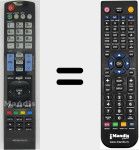 Telecomando sostituto di MI-AKB72914210-221