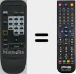 Telecomando sostituto di MI-RC6VT05